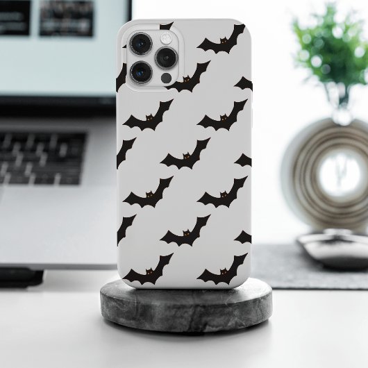 ハロウィン, コウモリの模様, トリック・オア・トリート, ブー iPhoneケース