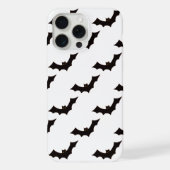 ハロウィン, コウモリの模様, トリック・オア・トリート, ブー iPhoneケース (裏面)