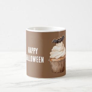 ハロウィン コウモリ カップケーキ コーヒーマグカップ