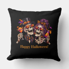 ハロウィン コスチュームとカクテル 大人のパーティー クッション