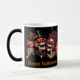 ハロウィン コスチュームとカクテル 大人のパーティー モーフィングマグカップ