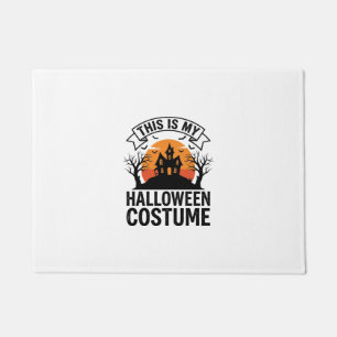 ハロウィン コスチューム お化け屋敷 レトロ Tシャツ ドアマット