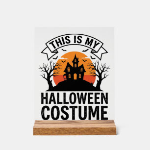 ハロウィン コスチューム お化け屋敷 ヴィンテージTシャツ アクリルサイン