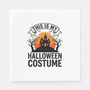 ハロウィン コスチューム お化け屋敷 ヴィンテージTシャツ スタンダードランチョンナプキン