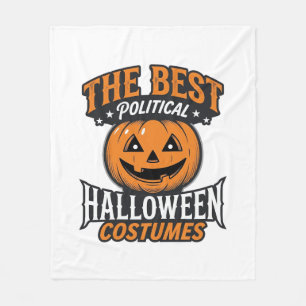 ハロウィン コスチューム かぼちゃ ヴィンテージTシャツ_ フリースブランケット