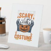 ハロウィン コスチューム かぼちゃ 魔女 帽子 Tシャツ_1 台座サイン (インサイチュ)