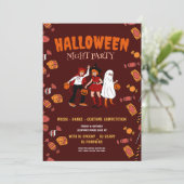 ハロウィン コスチューム パーティー、ハロウィン・ナイト 招待状 (スタンド正面)