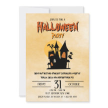 ハロウィン コスチューム パーティー 招待状 2