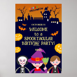 ハロウィン コスチューム 女子 誕生日 パーティー  ポスター