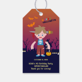 ハロウィン コスチューム 男の子 誕生日 パーティー ギフトタグ