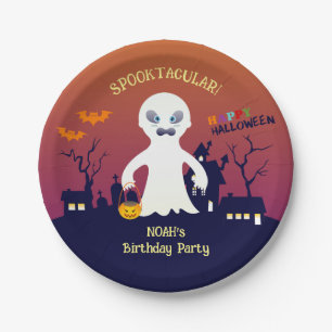 ハロウィン コスチューム 男の子 誕生日 パーティー ペーパープレート