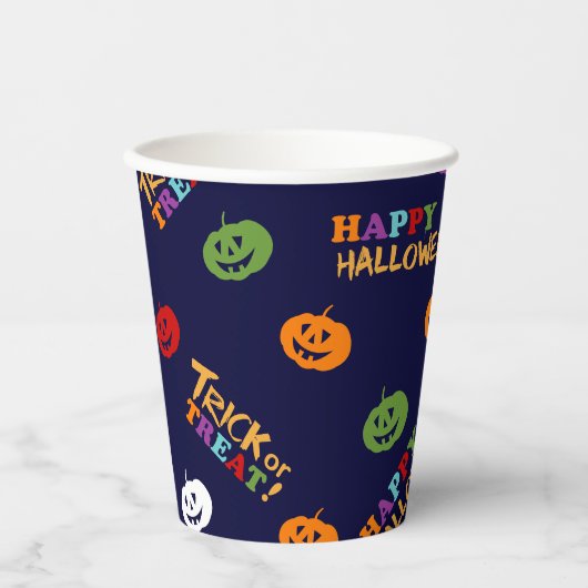 ハロウィン コスチューム 男の子 誕生日 パーティー 紙コップ (正面)