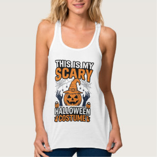 ハロウィン コスチューン かぼちゃ 魔女 帽子 Tシャツ_1 タンクトップ