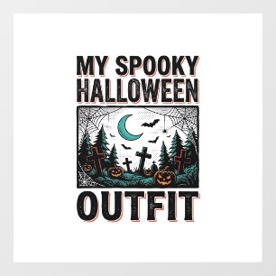 ハロウィン コスプレ ヴィンテージ 墓地 Tシャツ_1 ウィンドウサイン