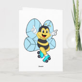 ハロウィン コスプレ bee ローラー スケート カード (裏面)