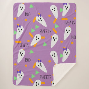 ハロウィン コンフェッティ スプリンクルズ おばけのお菓子 シェルパブランケット
