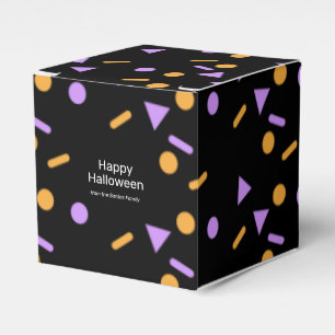 ハロウィン コンフェッティ パターン トリック オア トリート キャンディ フェイバーボックス