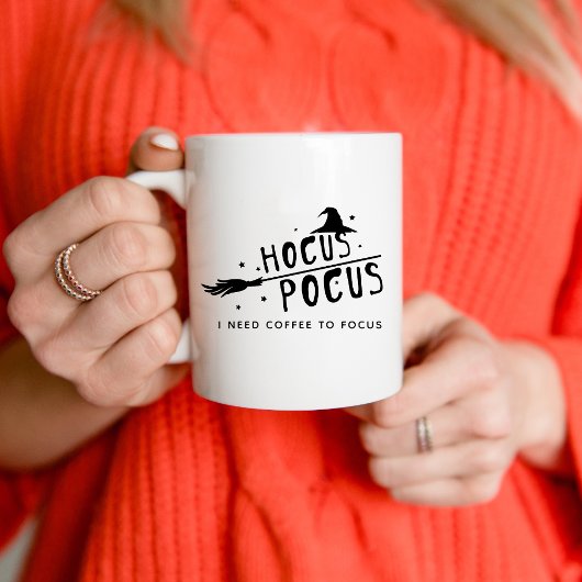 ハロウィン コーヒーで集中力アップ Hocus Pocus マグカップ