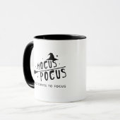 ハロウィン コーヒーで集中力アップ Hocus Pocus マグカップ (正面左)