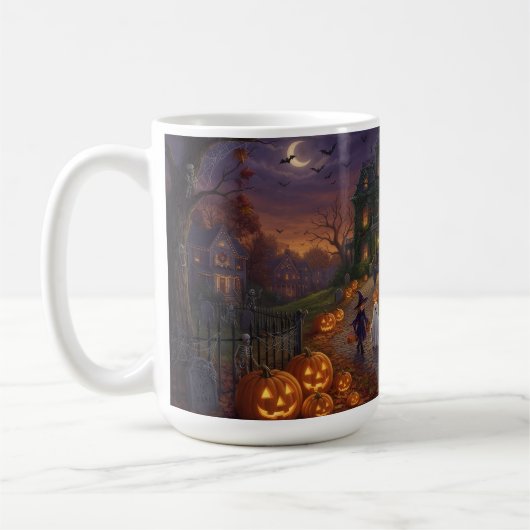 ハロウィン コーヒーマグカップ (左)