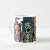 ハロウィン コーヒーマグカップ (正面左)