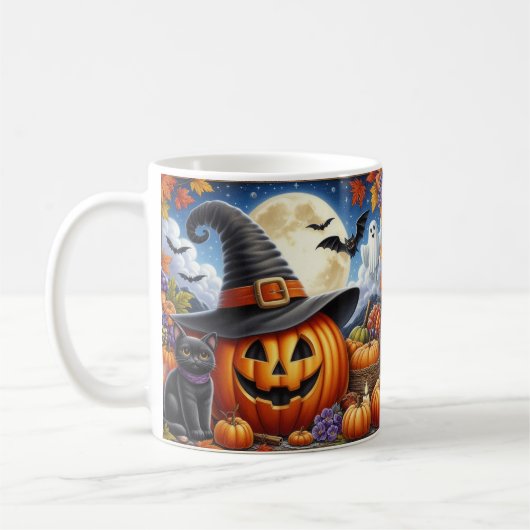 ハロウィン コーヒーマグカップ (左)