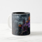 ハロウィン コーヒーマグ ツートーンマグカップ (正面左)