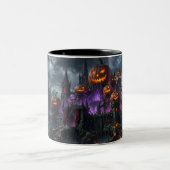 ハロウィン コーヒーマグ ツートーンマグカップ (中央)