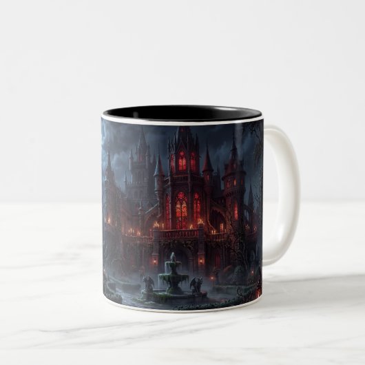 ハロウィン コーヒーマグ ツートーンマグカップ (正面右)