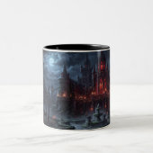 ハロウィン コーヒーマグ ツートーンマグカップ (中央)