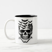 ハロウィン コーヒーマグ ツートーンマグカップ (左)