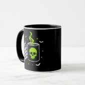 ハロウィン コーヒー マグ  ジョーク (正面左)
