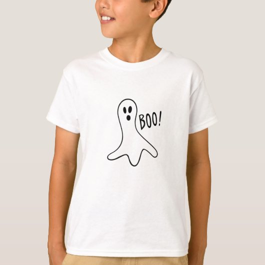 ハロウィン ゴースト かわいい ハロウィンTシャツ Tシャツ (正面)