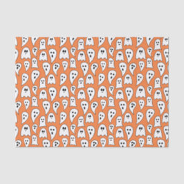 ハロウィン ゴースト オレンジ 薄葉紙