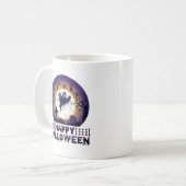 ハロウィン ゴースト コウモリ クモ_1 コーヒーマグカップ (正面左)