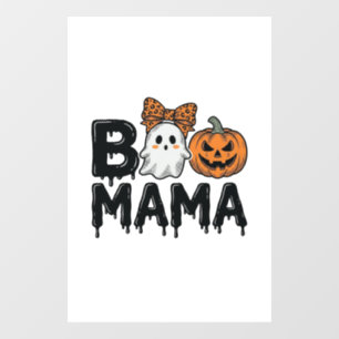 ハロウィン ゴースト パンプキン ママ Tシャツ デザイン お母さん ウィンドウサイン