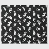 ハロウィン ゴースト ホリデー ラッピングペーパー (フラット)