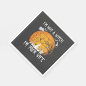 ハロウィン+サボテン+花 スタンダードランチョンナプキン (角)
