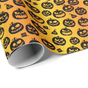 💀ハロウィン🍬「サンセットスポオクタキュラ🍬 ラッピングペーパー