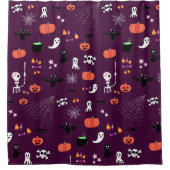 ハロウィン シャワーカーテン (正面)