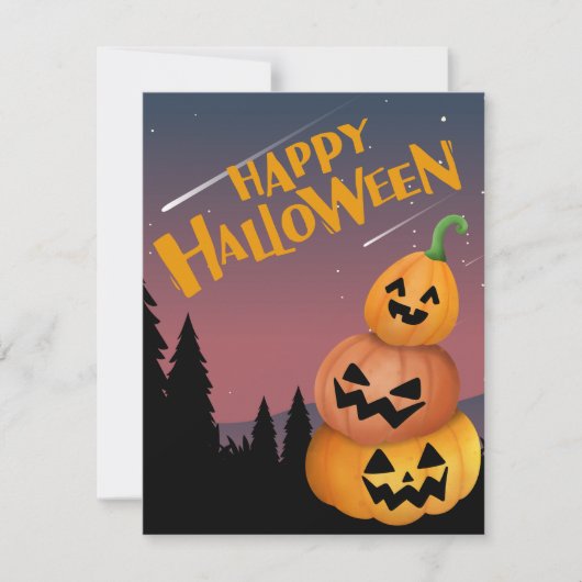 ハロウィン シーズンカード (正面)
