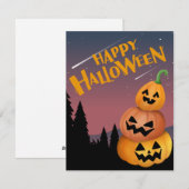 ハロウィン シーズンカード (正面/裏面)