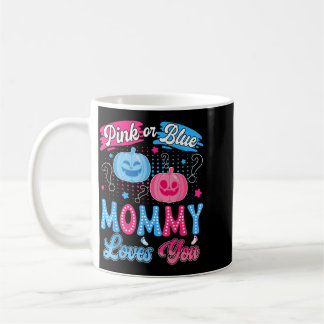 ハロウィン・ジェンダーリビール Pink Or Blue Mommy Loves コーヒーマグカップ