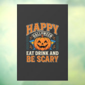 ハロウィン ジャックオランタン 食べる 飲む 怖い_1 ウィンドウサイン (シート3)