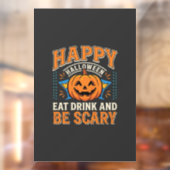 ハロウィン ジャックオランタン 食べる 飲む 怖い_1 ウィンドウサイン (シート2)