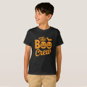ハロウィン・ジャックオーランタン&コウモリ The Boo Crew Tシャツ (正面フル)