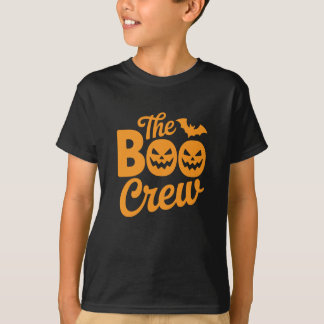 ハロウィン・ジャックオーランタン&コウモリ The Boo Crew Tシャツ