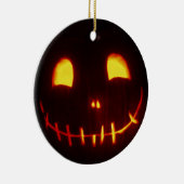ハロウィン・ジャックオーランタン セラミックオーナメント (右)