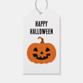 ハロウィン ジャック・オ・ランタン かぼちゃ ギフトタグ (正面)