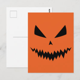 ハロウィン ジャック・オ・ランタン かぼちゃ ポストカード